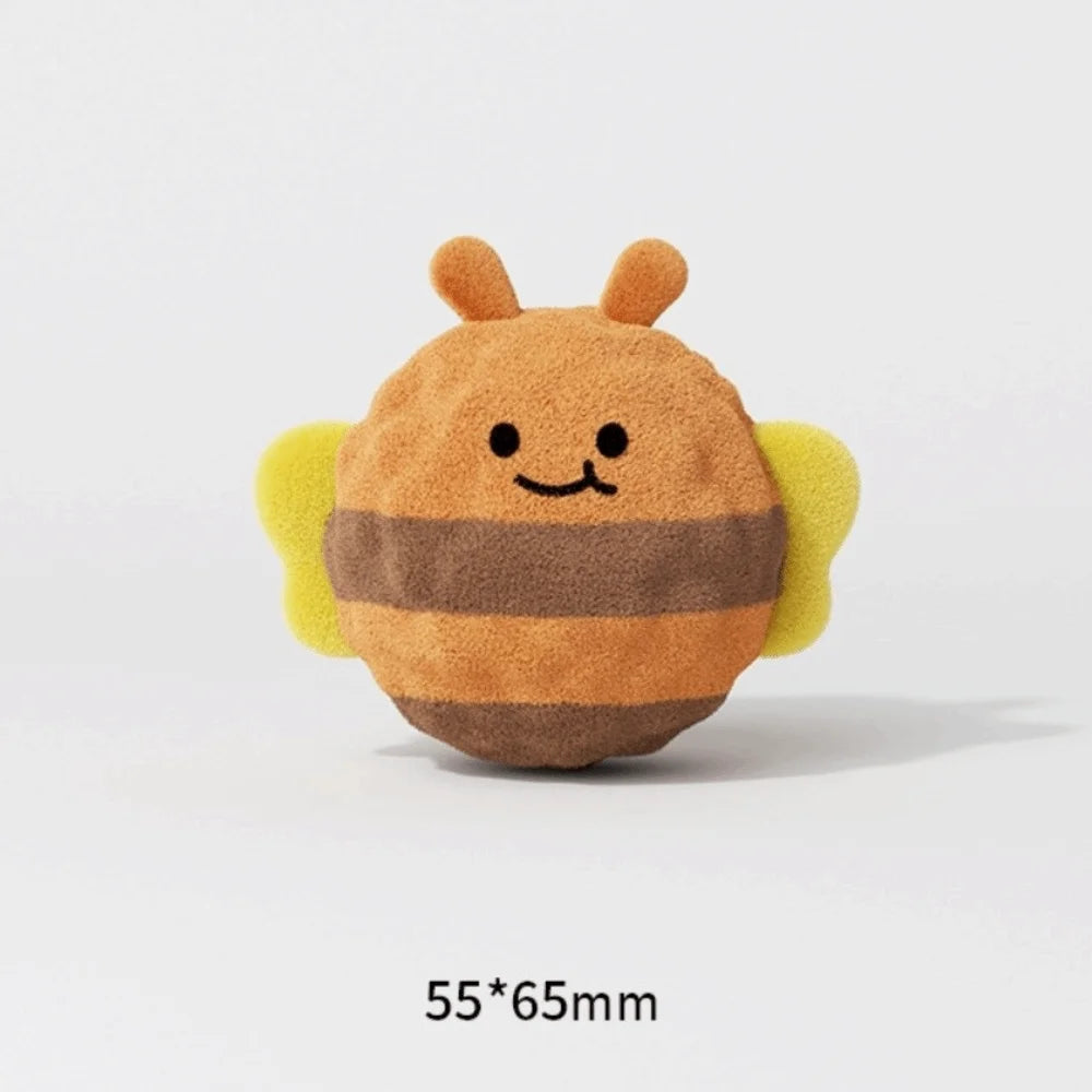 TPR Squeaky Dog Ball – Bite-Resistant Bee Chick Piggy Toy