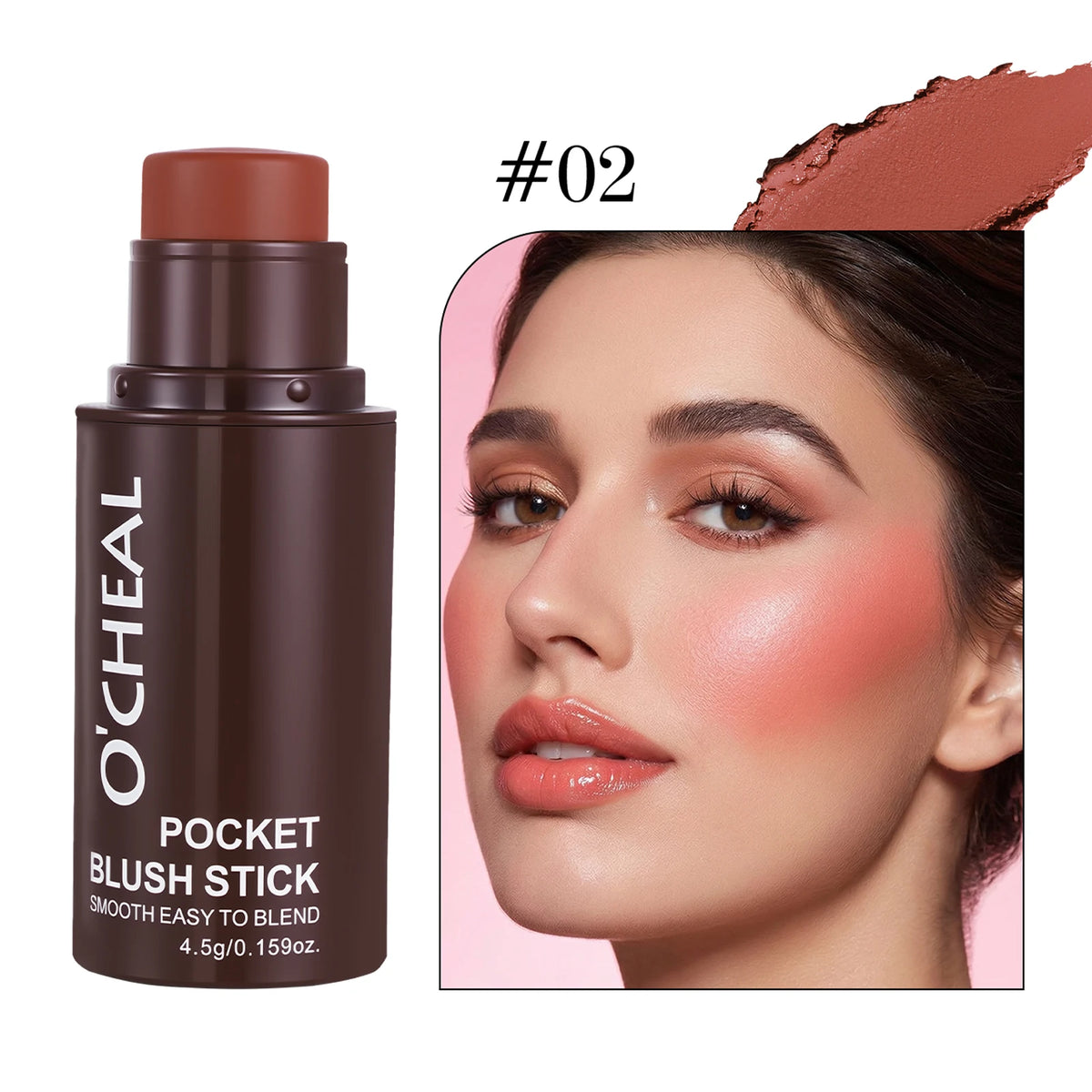 SAMMY Blush Stick – Lips & Cheeks Brightening Contour Cream