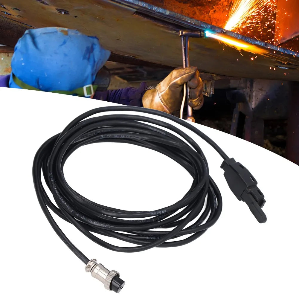 Welding Torch Micro Switch Trigger 4.3M Wire GX16-2 Plug