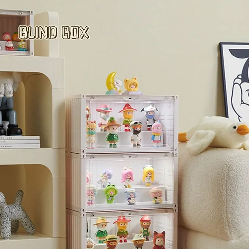 Acrylic Dustproof Display Cabinet for Figures & Collectibles
