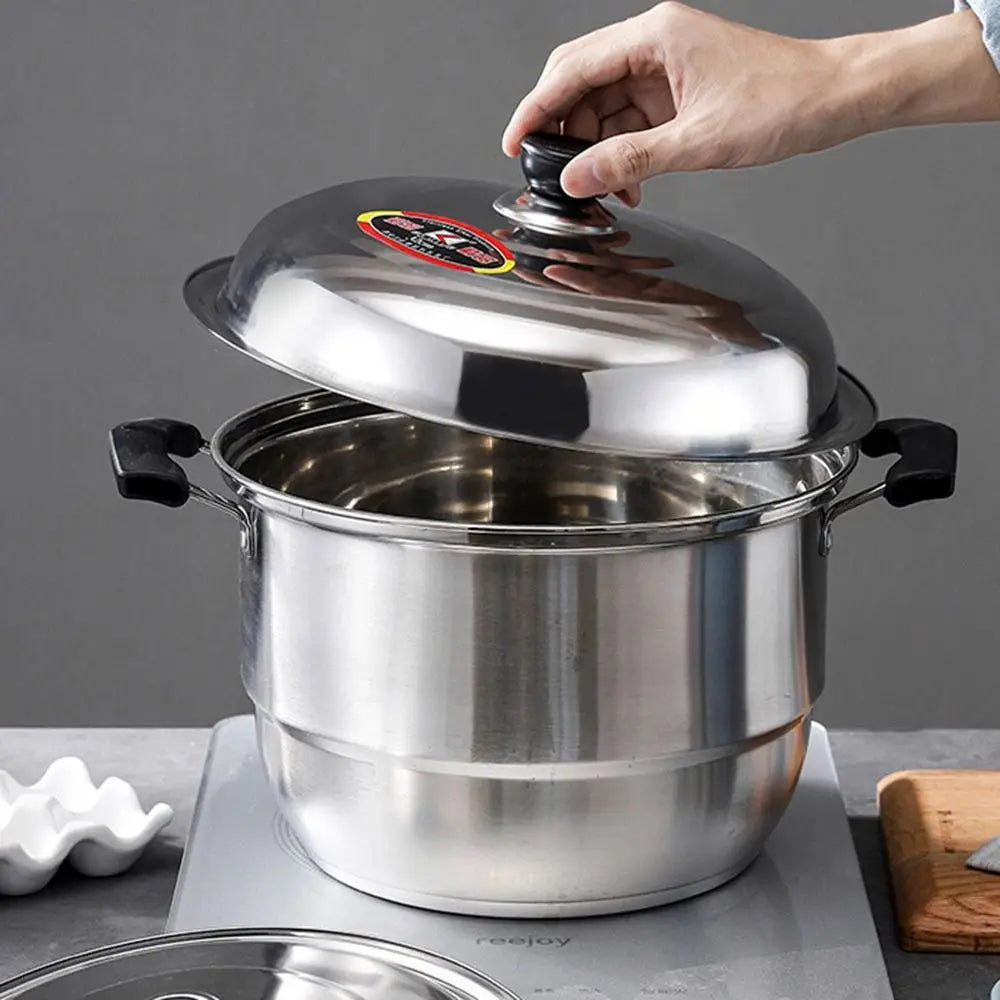 Universal 316 Stainless Steel Wok Pot Lid 30–42cm