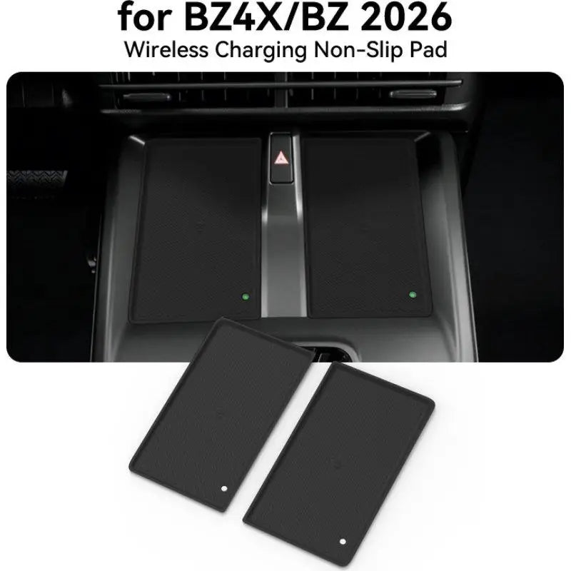 Toyota BZ4X 2026 Silicone Wireless Charging Console Mat