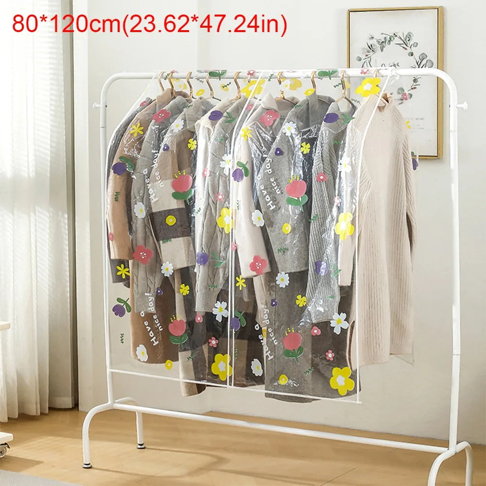 Waterproof Clothing Dust Cover – Thickened Hanging Closet Organizer