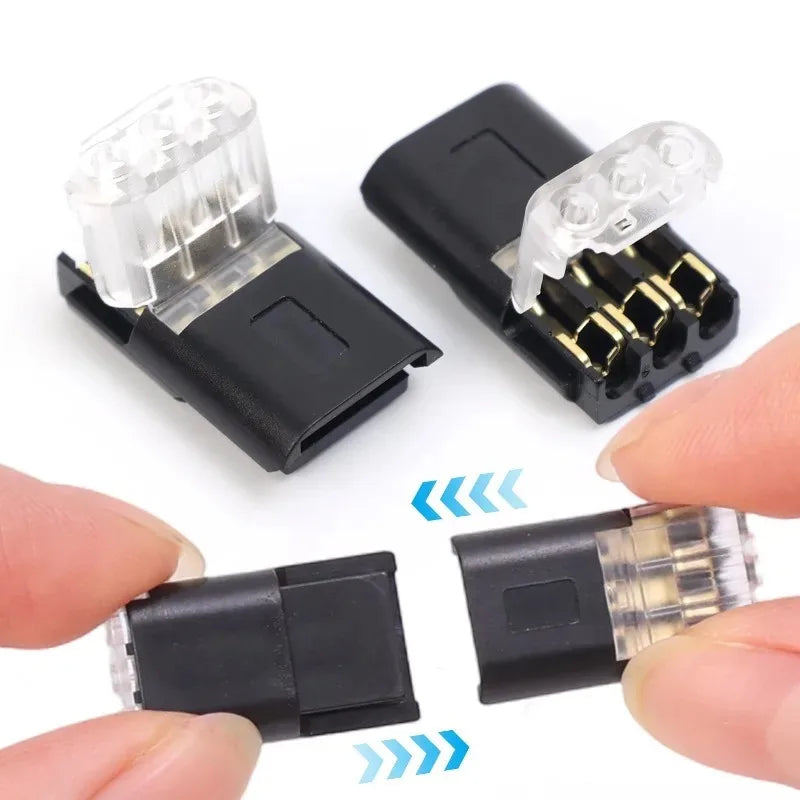 Waterproof 3-Pin Automotive Wire Connector | No-Solder Quick Fit