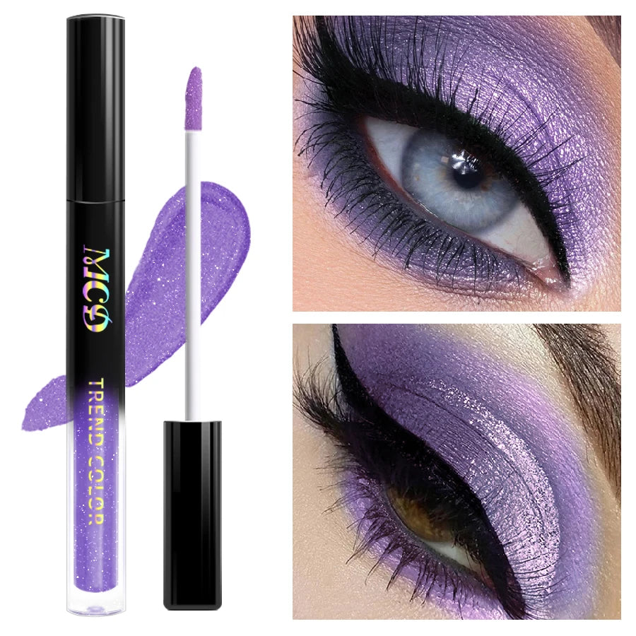 MCD Waterproof Liquid Eyeshadow Pen – 13 Glitter Shimmer Colors