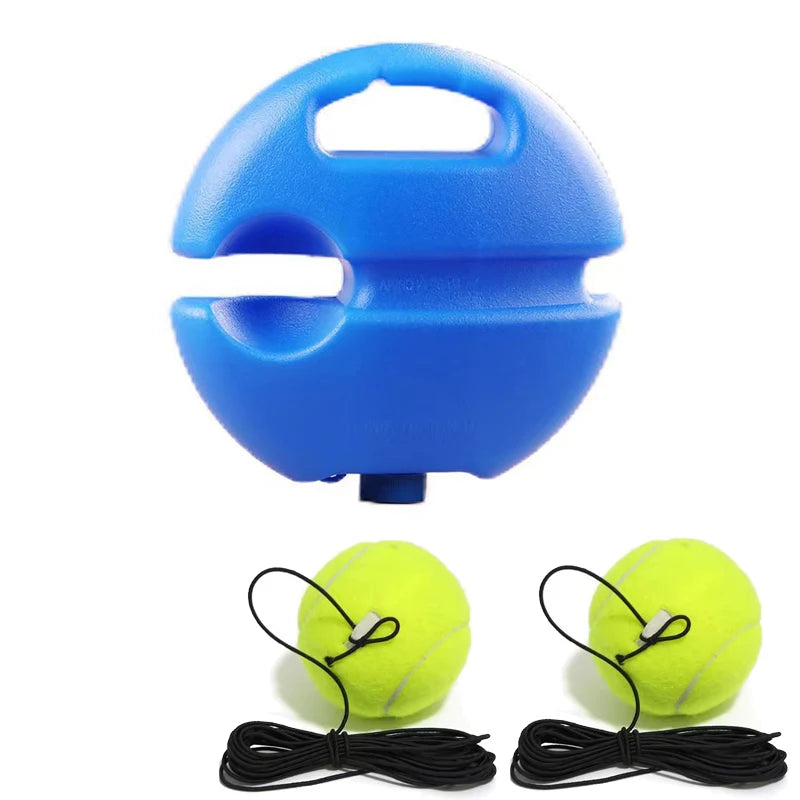 Tennis Rebound Trainer – Solo Practice Base, Rope & Ball