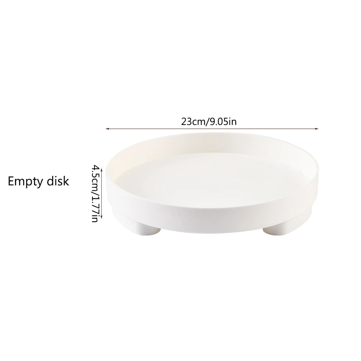 Minimalist Round Wooden Tray – Jewelry & Home Storage