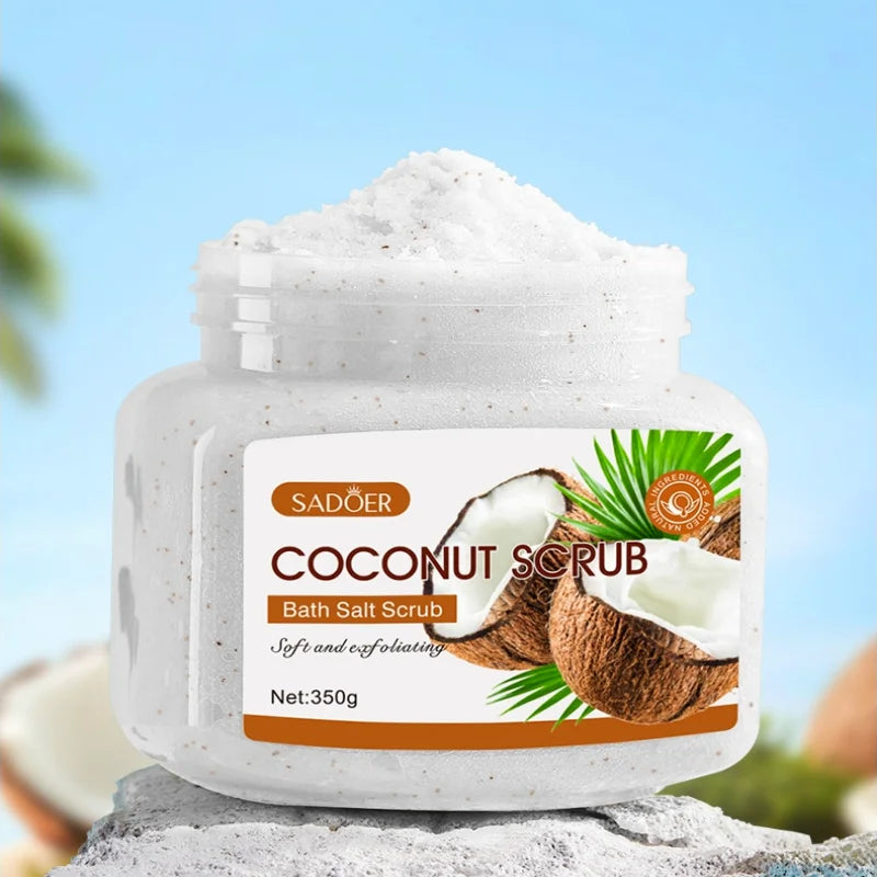 SAMMY 350g Coconut Body Scrub – Walnut & Glycerin Exfoliant