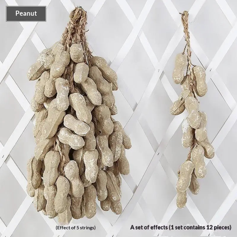 Faux Vegetable Hanging Garland | Farmhouse Kitchen Decor
