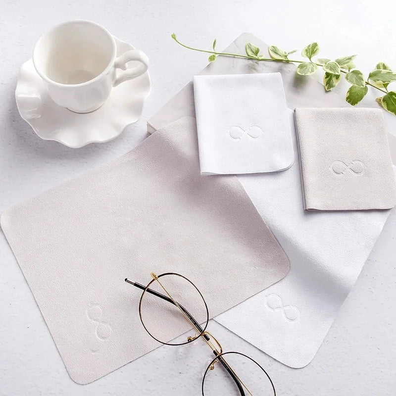 Microfiber Lens Cleaning Cloth – Soft Suede Glasses Wipes 5/10 Pack