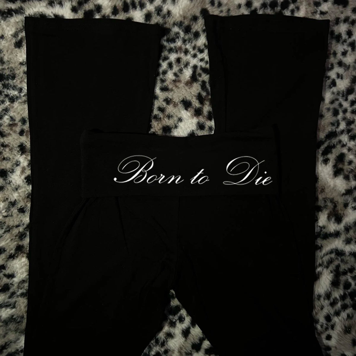 Y2K Punk Flare Pants – Slim High Waist Women's Trousers