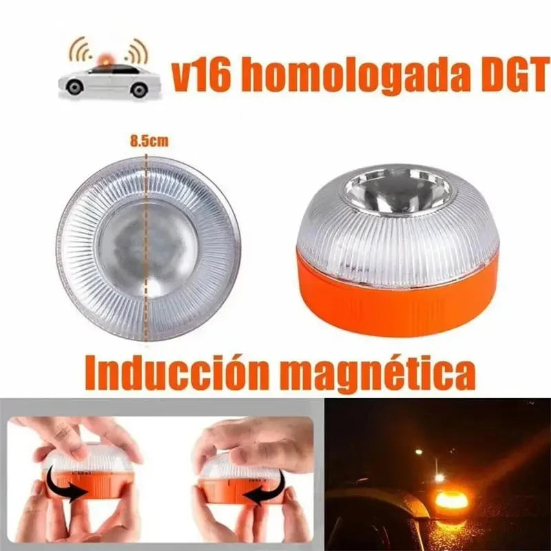 V16 DGT 3.0 Car Emergency Signal Light – SIM Pre-Paid 2038
