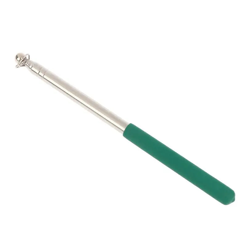 Telescopic Steel Teaching Pointer & Flag Wand 1.2M