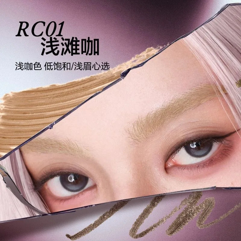 Waterproof Eyebrow Pencil Tinted Brow Gel – 16H Smudge-Proof