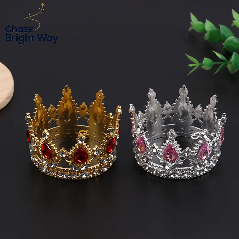 Retro Metal Crown for Cotton Dolls – Mini 1/12 Doll Tiara