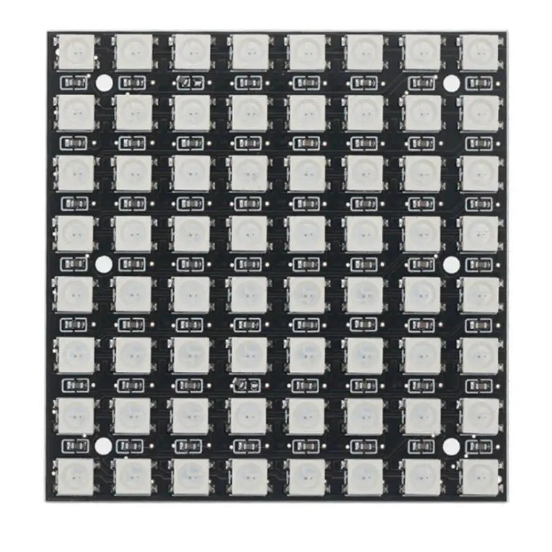 WS2812B 8x8 RGB LED Matrix Module – 64-Pixel Full-Color Board