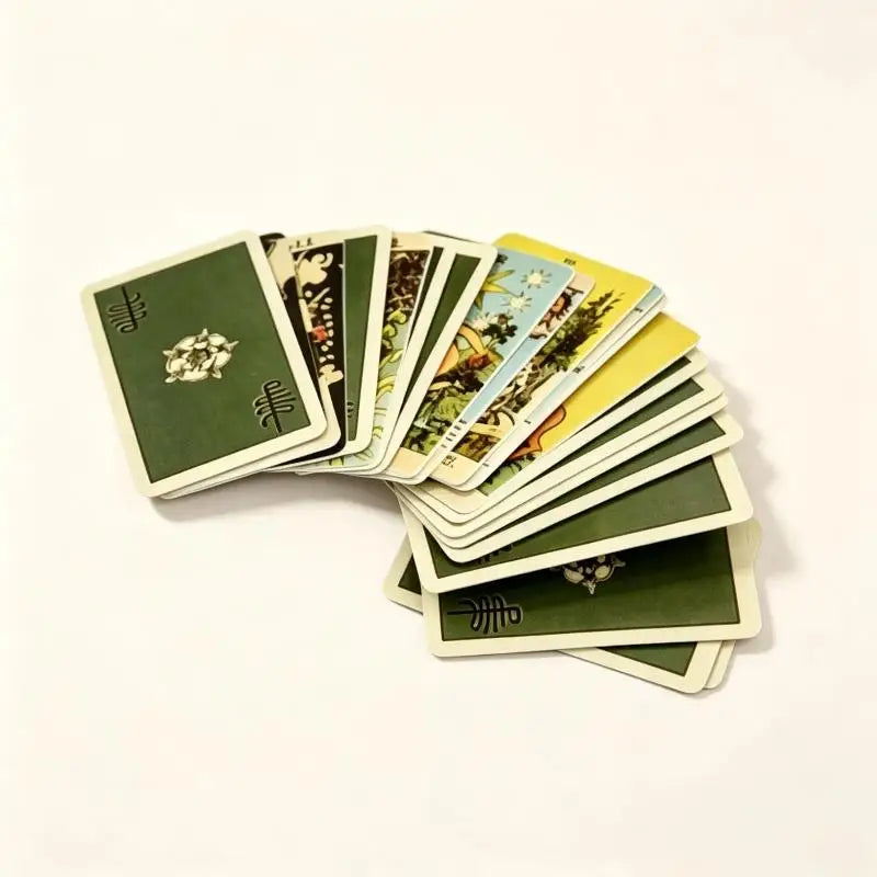 Tarot Locket Necklace with 22 Mini Major Arcana Cards
