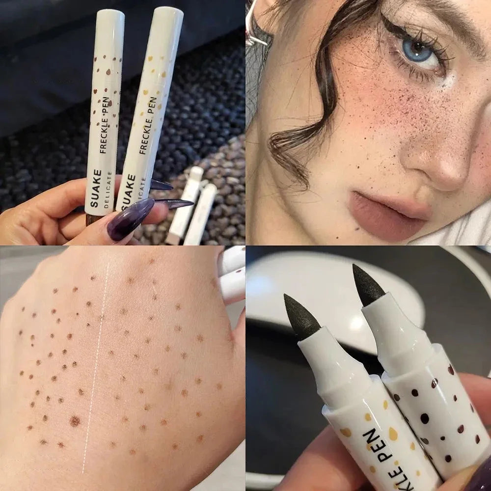 Waterproof Faux Freckle Pen – Natural Brown Temporary Freckles