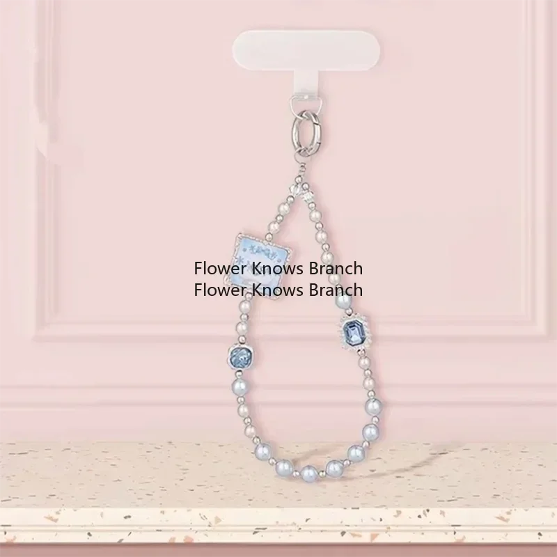 Flower Knows 10th Anniversary Phone Charm Keychain Bracelet