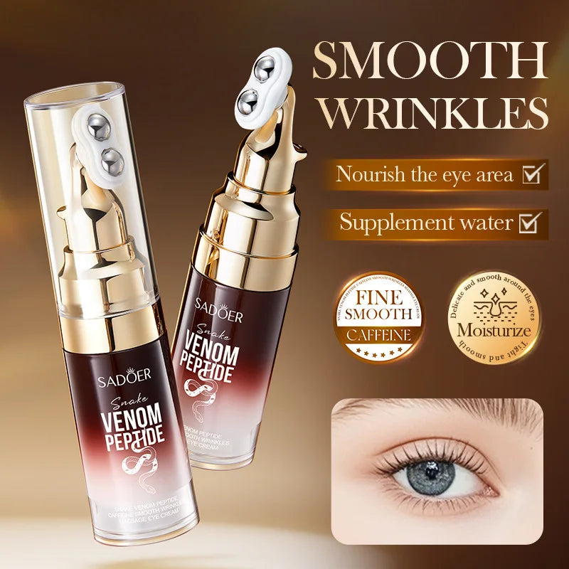 SADOER Snake Venom Peptide Caffeine Eye Cream Anti-Aging