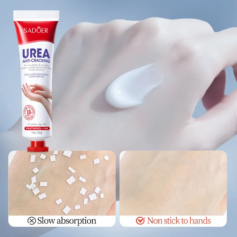 SADOER Urea Hand Cream – Moisturizing with Panthenol & HA