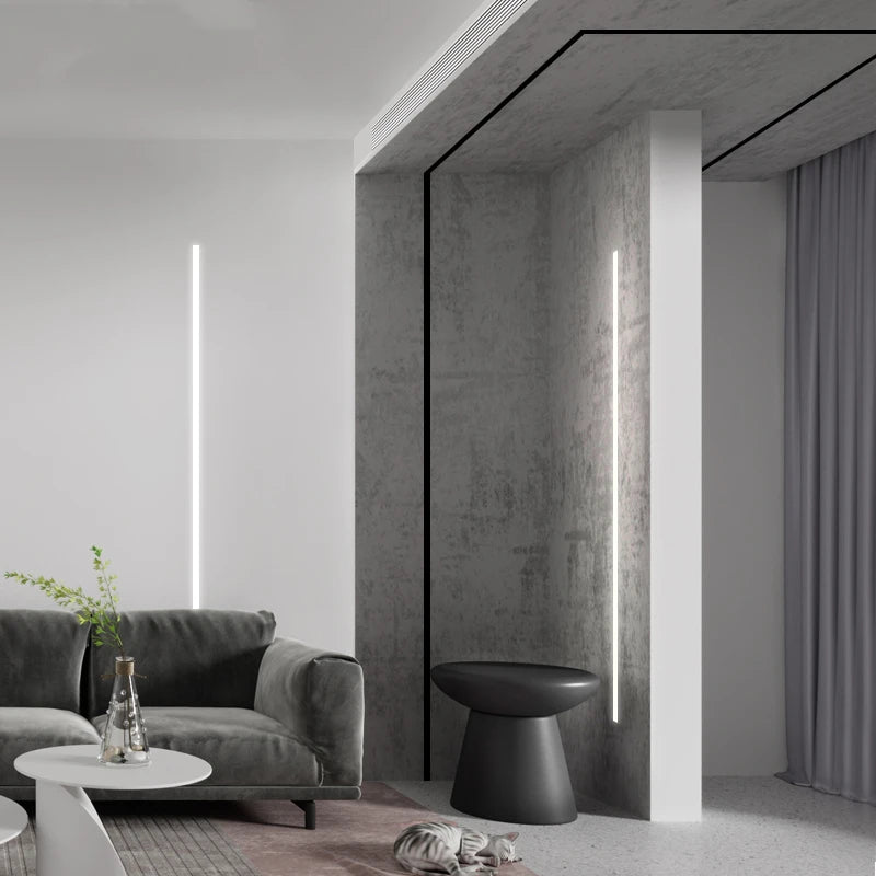 Rimless LED Aluminum Profile – Embedded Ceiling Drywall Channel