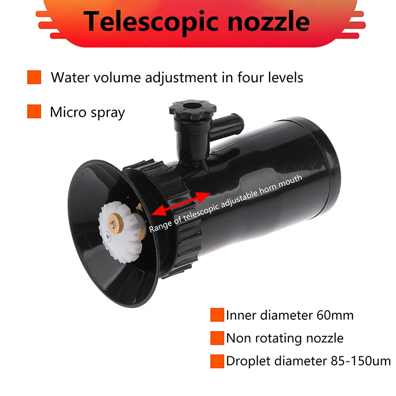 Diffuser Fan Nozzle 60/65/70mm – Backpack Fogger Sprayer Head