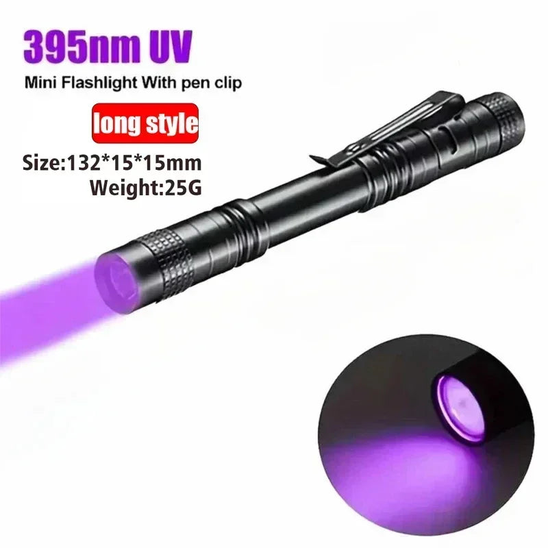 UV Flashlight 365nm Ultraviolet Torch – Pet Stain & Scorpion Detector