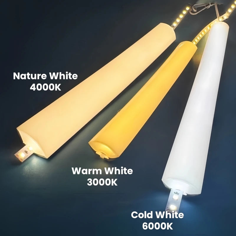 V-Shape LED Neon Strip Light | Flexible Silicone DC12V Waterproof