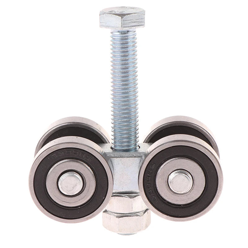 Steel 4-Wheel Bearing Pulley Trolley | Sliding Track Roller