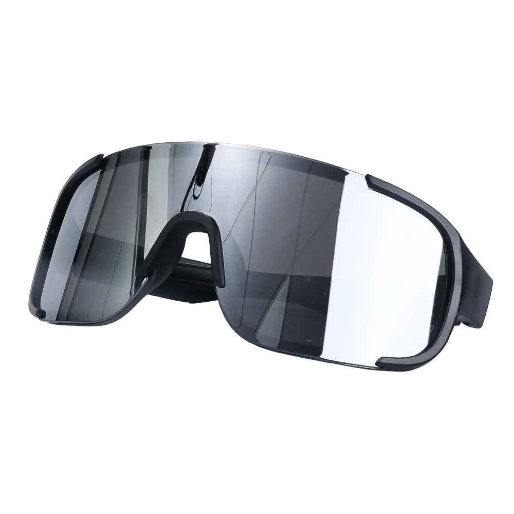 Windproof Oversized Sports Sunglasses – UV Cycling Goggles