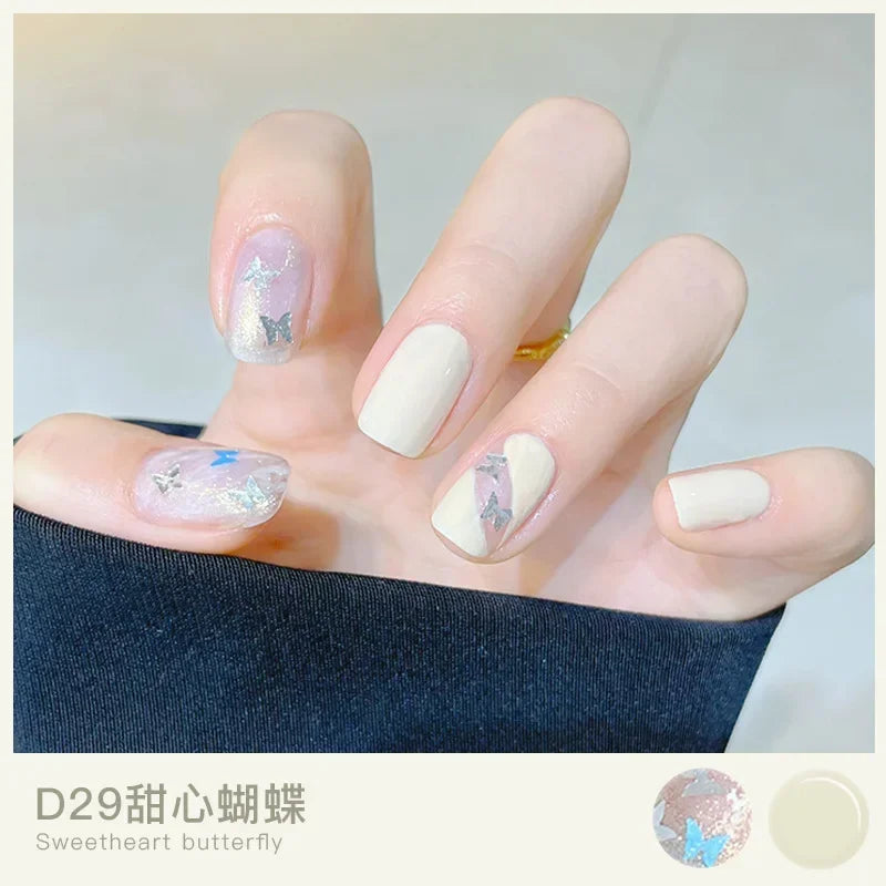 Handaiyan Jelly Nude Gel Nail Polish – 8ml UV & LED, 41 Colors