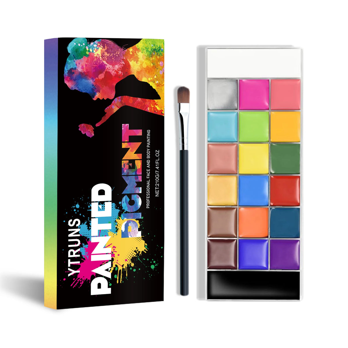 SAMMY 20-Color Body Paint Set – Waterproof & High-Pigment