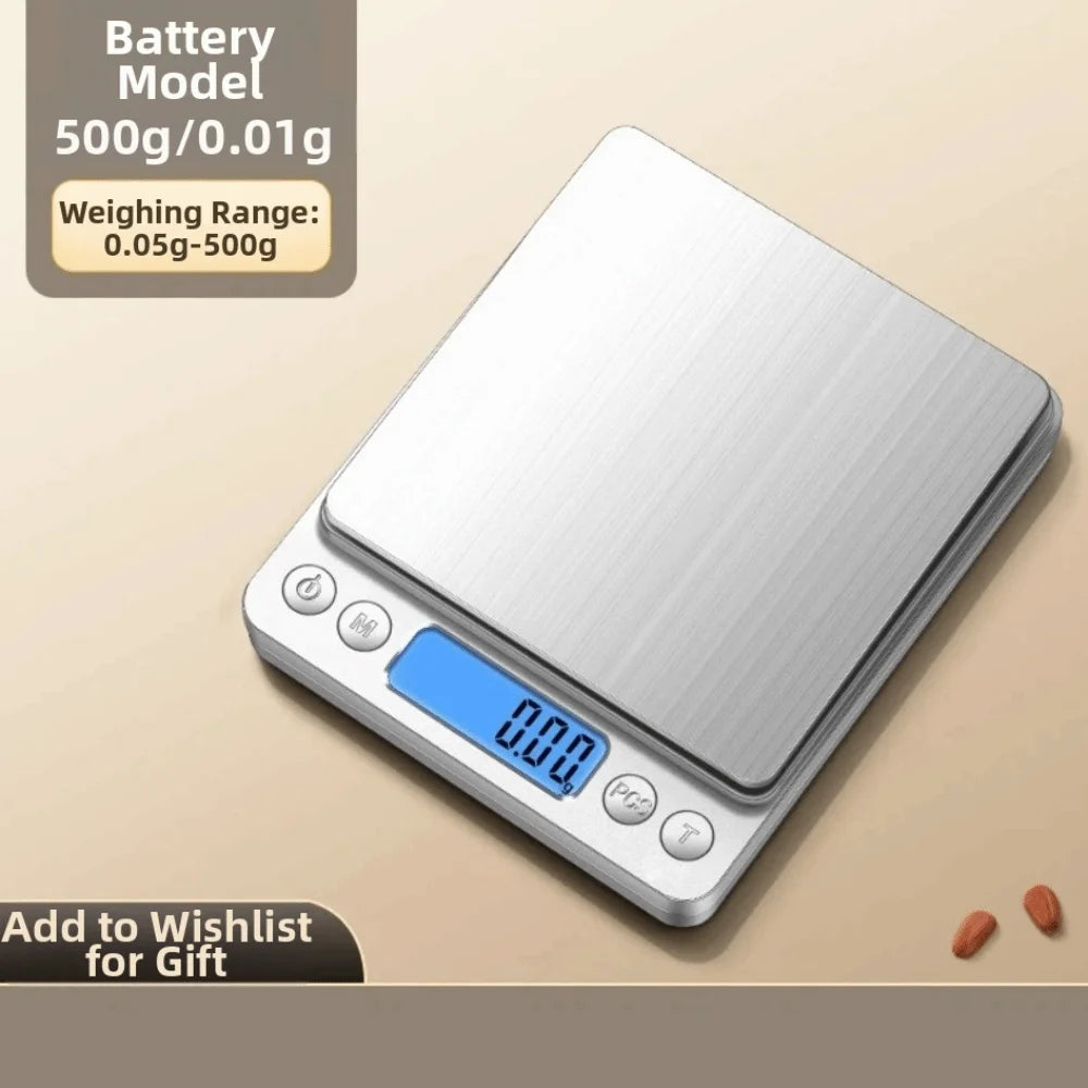Digital Kitchen Scale 3000g 0.1g Precision LCD | Jewelry Scale