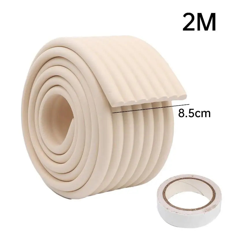W-Shape Baby Safety Corner Bumper Strip – Foam Edge Guard