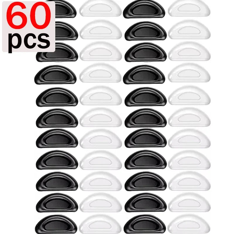 Adhesive Silicone Nose Pads for Glasses – 10 or 60 Pack