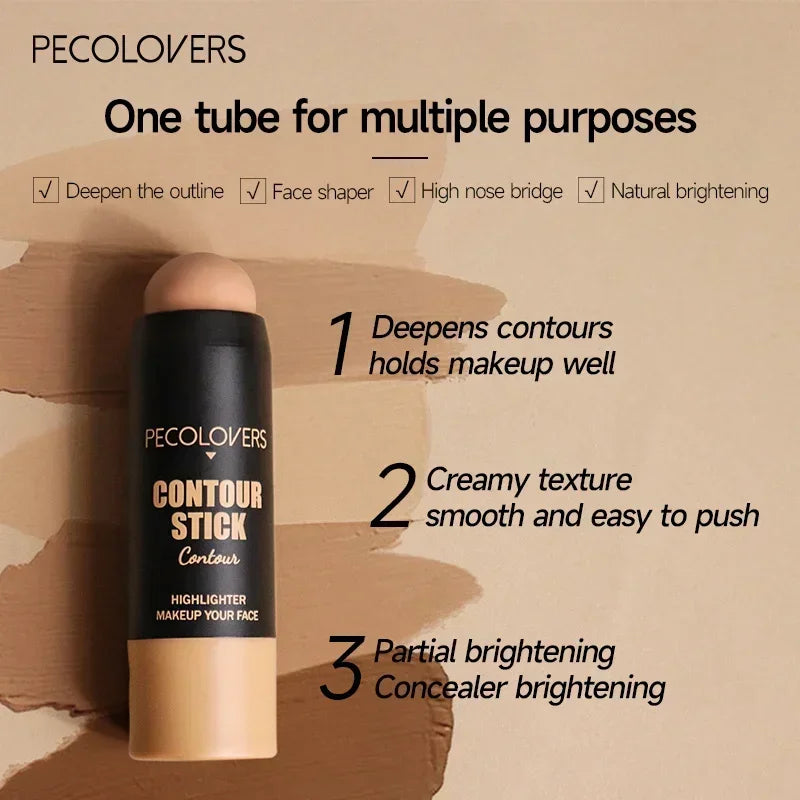 SAMMY Smooth Contour Stick – Blendable Cream Bronzer & Highlighter