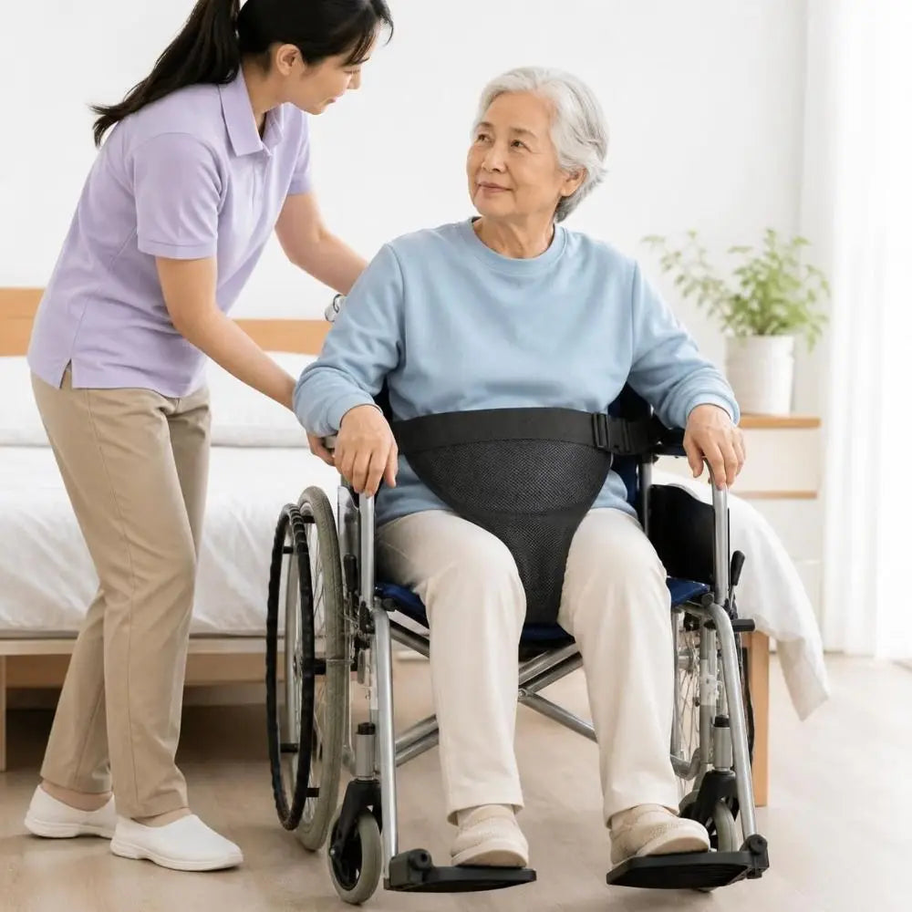 Wheelchair Safety Belt – Adjustable Quick-Release Buckle Harness