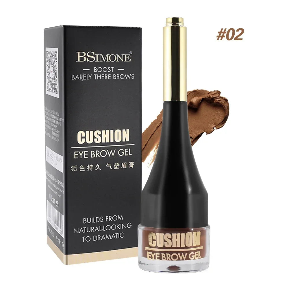 Waterproof Air-Cushion Eyebrow Cream – 4 Shades | Long-Lasting