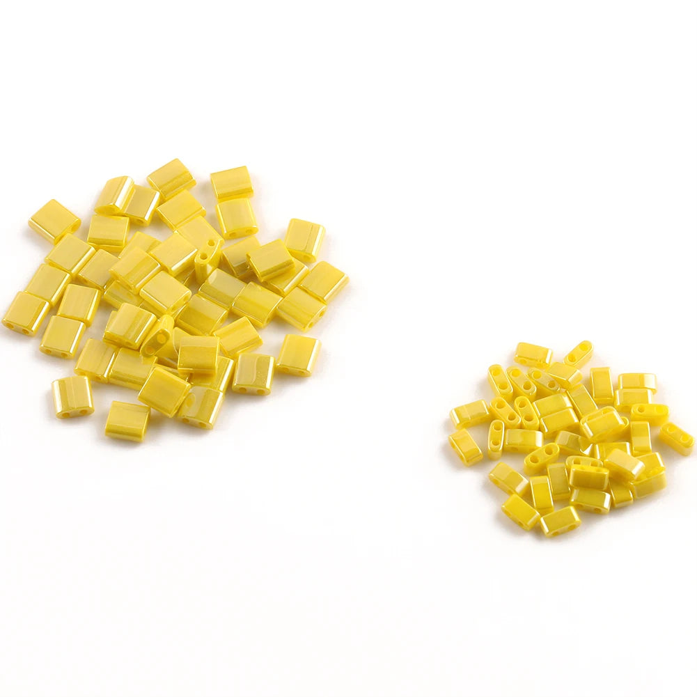 Two Hole Glass Seed Beads 5mm – DIY Jewelry Making 5g Pack