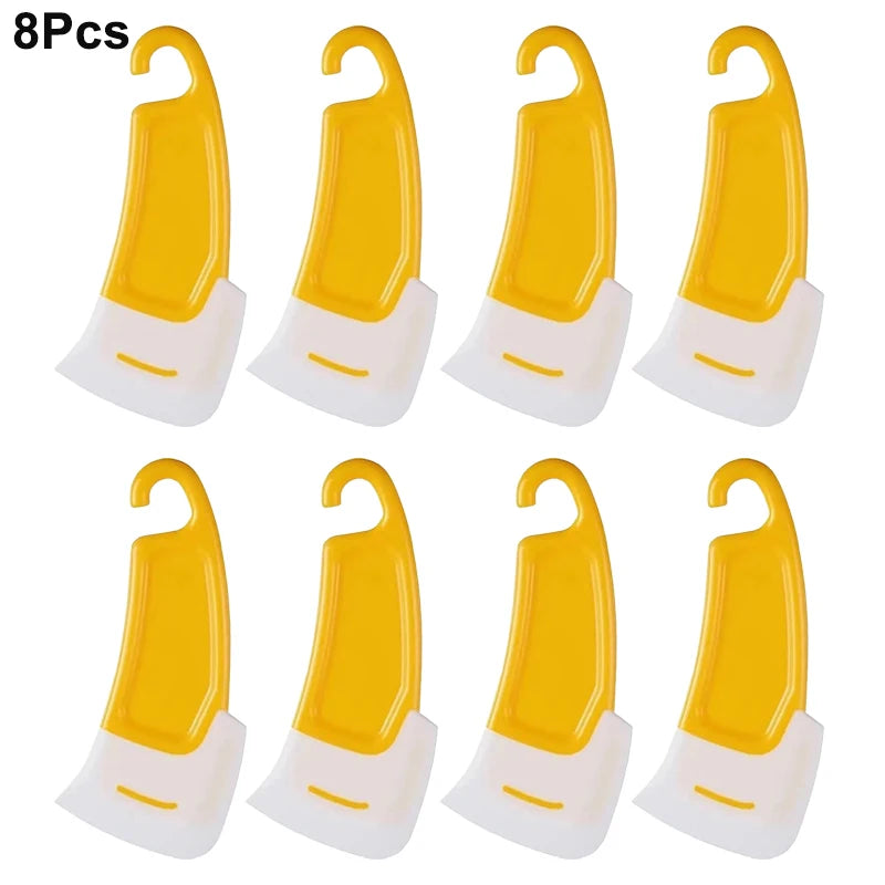 Silicone 3D Printer Resin Vat Cleaning Scrapers – 2/5/8 Pcs