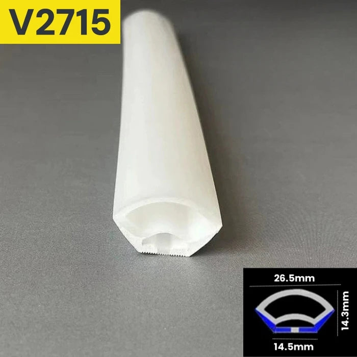 V-Shape LED Neon Strip Light | Flexible Silicone DC12V Waterproof