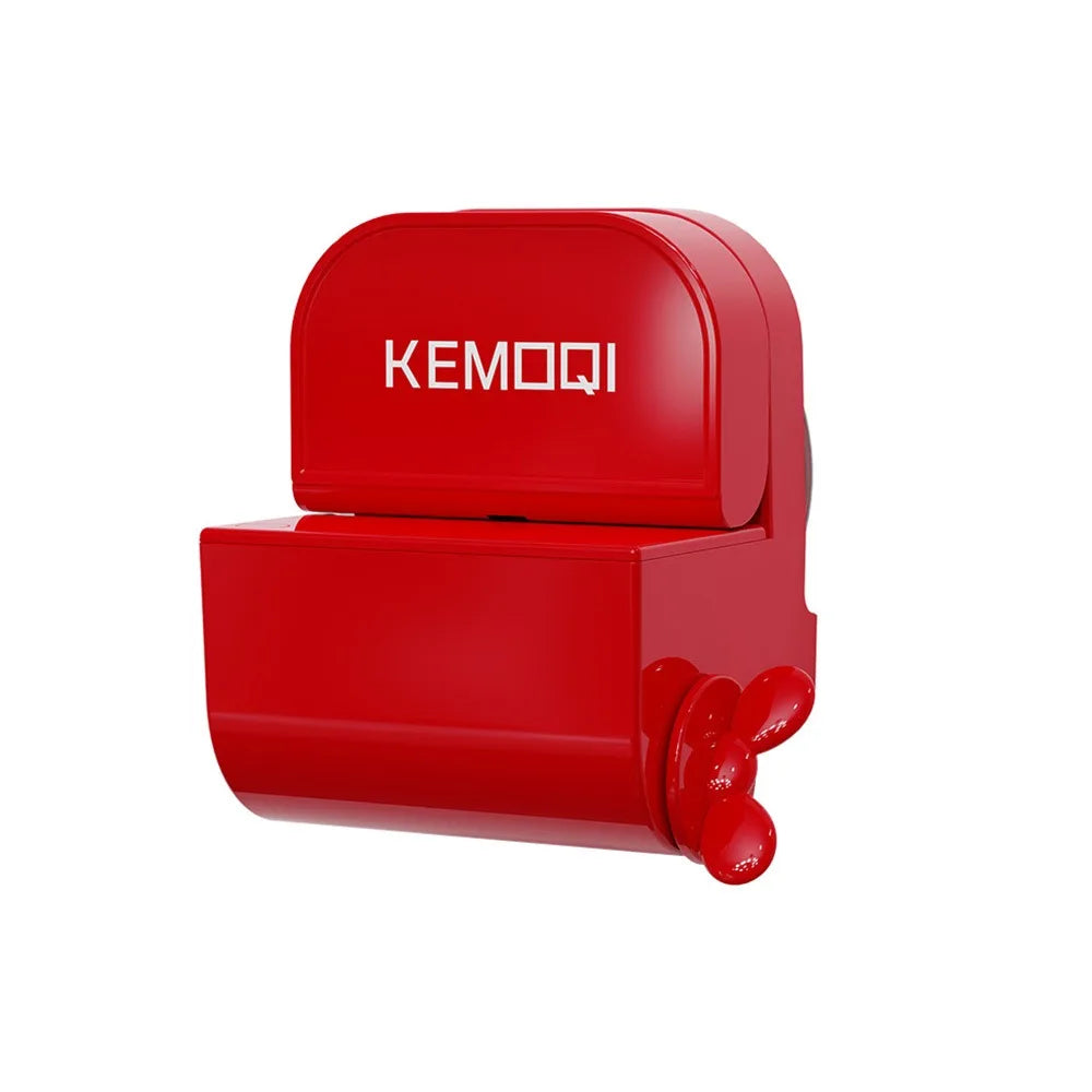 Suction Cup Toothpaste Squeezer & Holder – Punch-Free