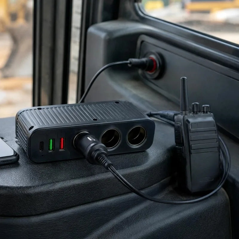 Car Cigarette Lighter Splitter PD30W QC3.0 USB Fast Charger