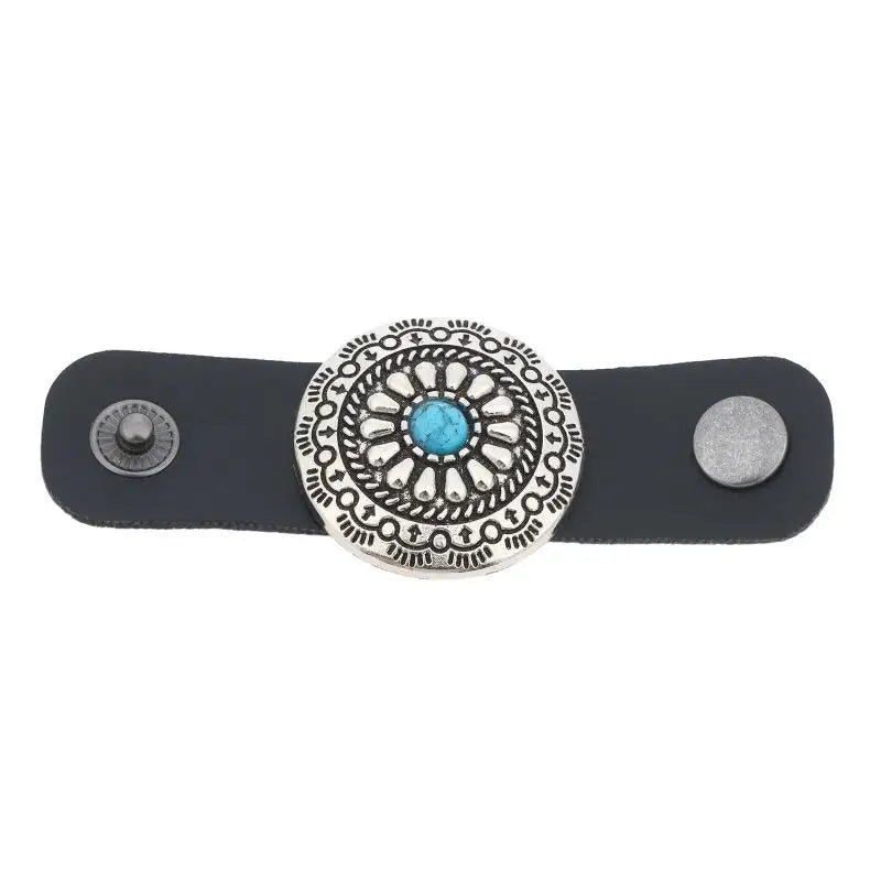 Vintage Ethnic Scarf Ring Buckle – Bohemian Silk Scarf Clip