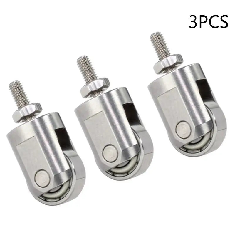 M2.5 Metal Roller Wheel Probe Tips for Dial Indicators & Gauges