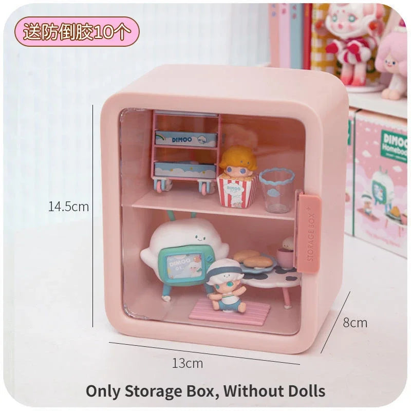 Transparent Action Figure Display Case – Dust-Proof Storage Rack