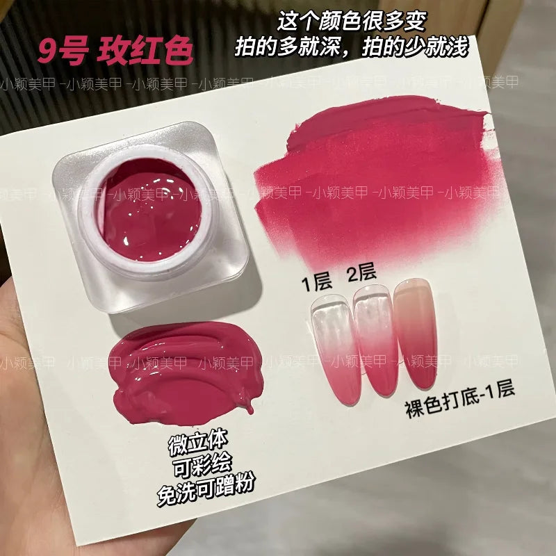 Handaiyan Pat Painting Gel Nail Polish 6ml – 15 Colors