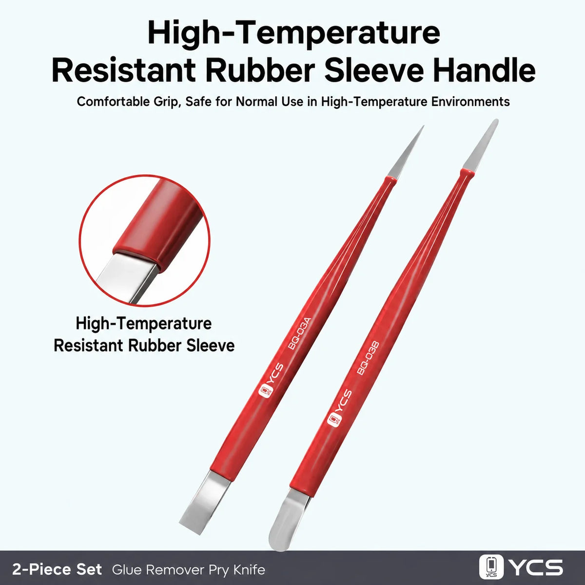 YCS BQ-03 Non-Magnetic Pry Knife Set – CPU IC Glue Remover