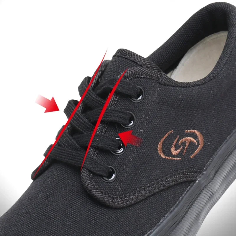LEDP Men's Non-Slip Vulcanized Canvas Sneakers | Breathable